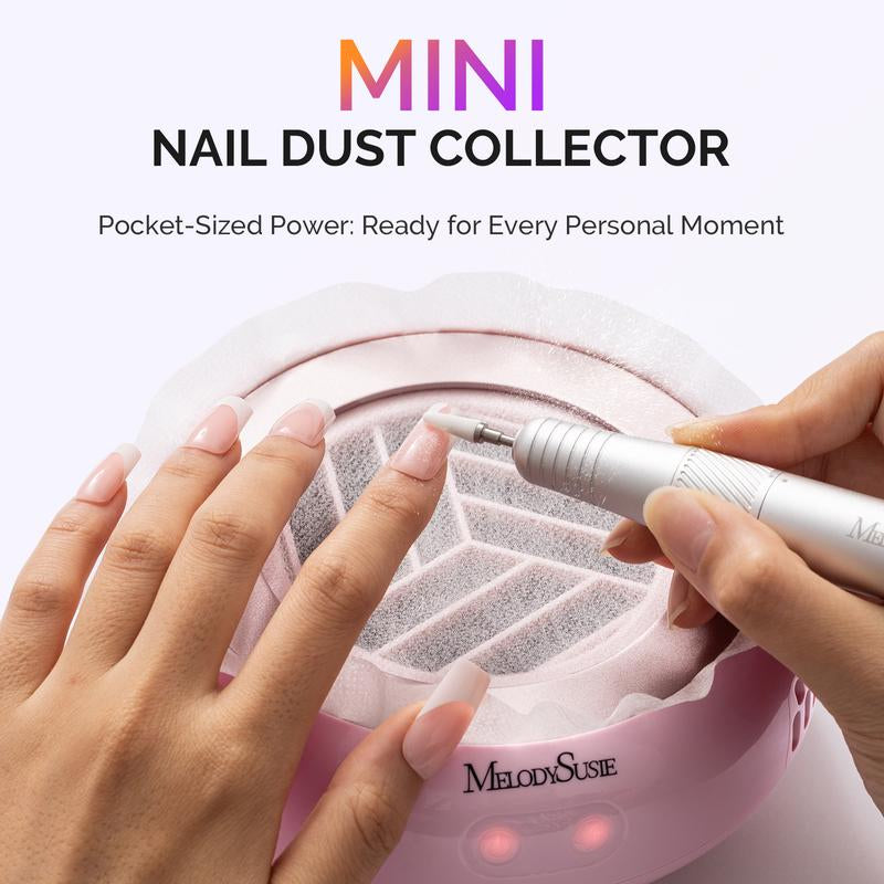 Melodysusie Hproa Mini Dust Collector for Beginners Home Salon, Compact & Portable Ideal for Salon Use, Christmas Gift