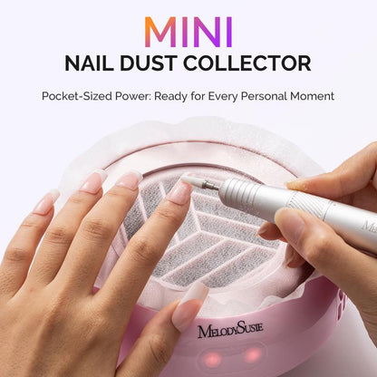 Melodysusie Hproa Mini Dust Collector for Beginners Home Salon, Compact & Portable Ideal for Salon Use, Christmas Gift