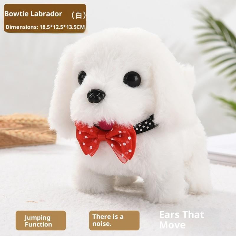 Christmas Robotic Puppy - Smart Electronic Pet with Realistic Walking & Barking, Tiktok Viral Toy for Kids, Christmas Birthday Gift for Girls Boys Ages 3-6-8