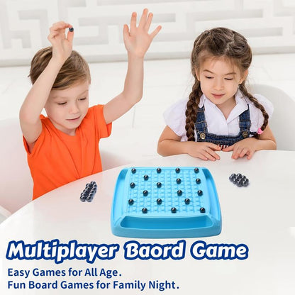 Upgraded Chess Game Set, Fun Table Top Multiplayer Strategy Game with 40 Stones, Family Game Party Game for Kids and Adults, Games to Develop Intelligence, 2-4 Players