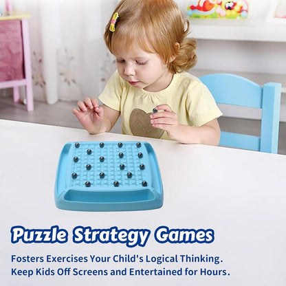 Upgraded Chess Game Set, Fun Table Top Multiplayer Strategy Game with 40 Stones, Family Game Party Game for Kids and Adults, Games to Develop Intelligence, 2-4 Players