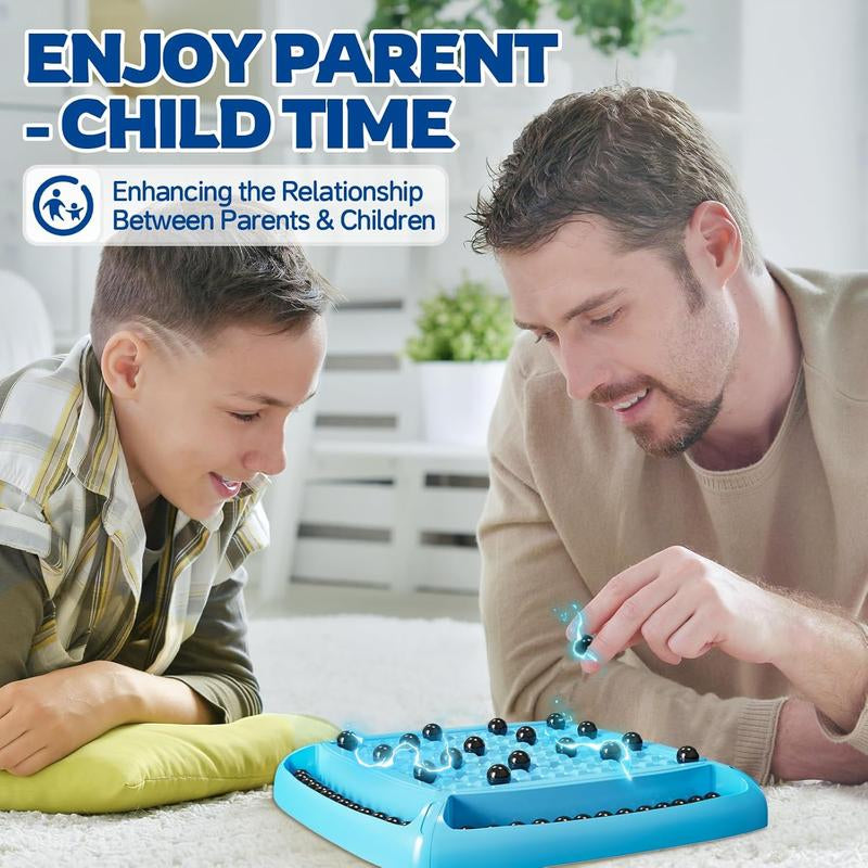 Upgraded Chess Game Set, Fun Table Top Multiplayer Strategy Game with 40 Stones, Family Game Party Game for Kids and Adults, Games to Develop Intelligence, 2-4 Players