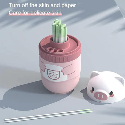 120 Pcs Earrings Hole Cleaner, Fragrance Odor Cleaning Solution Lines, Ear Piercing Aftercare Tool Set, Ear Piercing Care Odor Removal Cleaning Tool for Girls Women, Esential Home Ear Cleaning